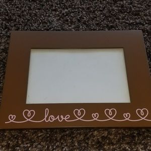 💛Cute Brown LOVE frame!💛